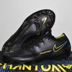 Nike Phantom GT Elite FG Black Cyber Soccer Cleats Mens 7.5 Womens 9